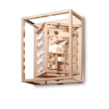 Bra Maytoni Mod060WL-01G, E14, 1x60 W, 200x112x250 mm, gold