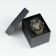 Men's wrist watches, D-4.6 cm, with a chronograph, 3 atm, luminous, green