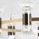 Valter chandelier, size 76x150x76 cm, 67W 9XLED IP 20