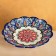 Rishtan ceramics "Flowers", 33 cm, blue