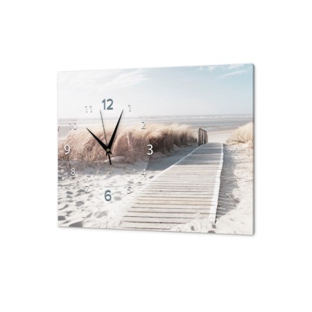 Carty clock is wall-mounted, interior "path", silent, 30 x 40 cm