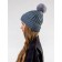 Female ISee hat, size 52-56, color gray color