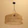 Ceiling Lamp from Rotan "Franz" 1x120W, E27, 60x60x60 cm
