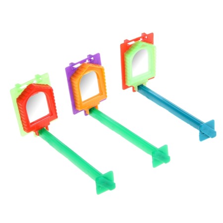 Mirror pole, mix of flowers-4