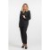Female jacket, size 52, black color
