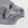 Socks men's shortened minku color light gray, size 42-43 (29 cm)