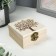 Casket Wood for painting "Tree" 10x10x5 cm