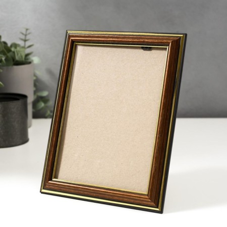 Photo frame plastic 13x18 cm bronze (280)-2