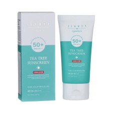 Face cream sunscreen with tea tree extract Jigott 70 ml