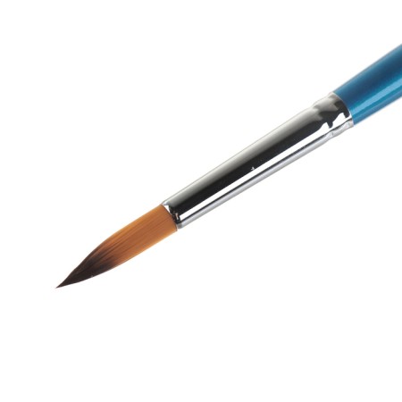 Synthetics brush, round No. 8, "gamma"-1