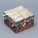 Capcake box "heat and comfort", 16 x 16 x 10 cm, new year
