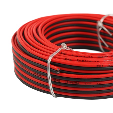 Acoustic cable Rexant ShVPM, 2x0.75 mm², 20 m, red-black, 01-6104-3-20-1