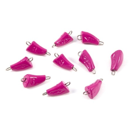 Cargo of a bullet-exentric stained collapsible Yaman 10 pcs., 8 g, purple