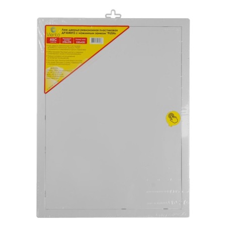 Revisionine "Vento" DR3040PZ, 300 x 400 mm, with a pressing lock "Push", plastic-4