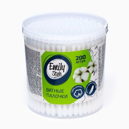 Cotton sticks Emily Style Bank 200 pcs.