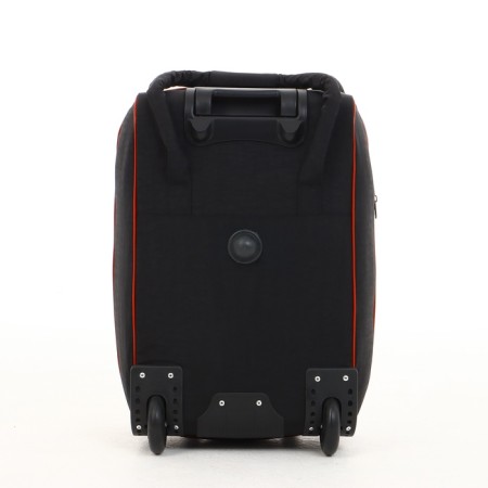 Small Small suitcase 20 "with a bag, a lightning department, with an extension, the color is black-3