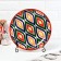 Lryagan Round Rishtan Ceramics 28 cm, Atlas in Dagger Pack