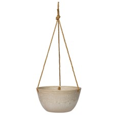 Kashpo for flowers suspended, 4 liter sand 25x25.5x12.7cm