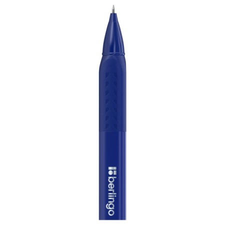 Gel handle Berlingo Apex Pro blue, 0.5mm, trihedral case-1