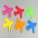 Set of figures from EVA "Airplane", 12 pcs., Mix color