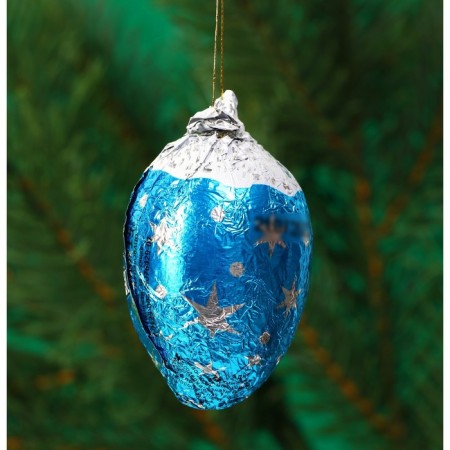 New Year. Chocolate figure "bump" on a thread, mix, 15 g-2