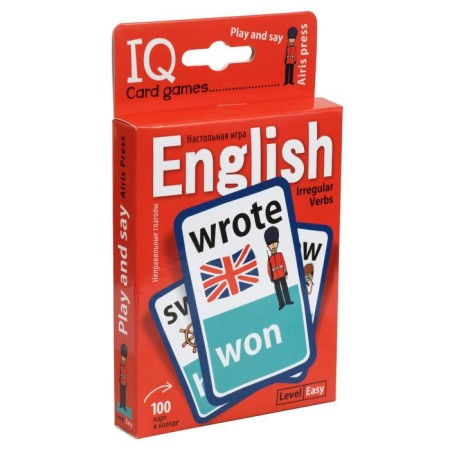 English wrong verbs. Level 1. Red. Stepichev P.A.