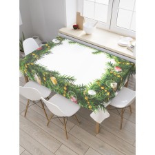 Graking on the Christmas Vinette table, rectangular, oxford, size 145x180 cm