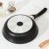 The “Tradition” pan, d = 24 cm, plastic handle, glass cover, anti -stick coating, black color