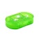 Aidlery "Health", 3 sections, green, 6 x 4 x 1.3 cm