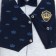 Combineson crumb I am "Crown costume", blue/gray, height 80-86 cm