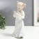 Souvenir Ceramics "Girl with tails, with a kitten on her hands" 22.5x7x12 cm