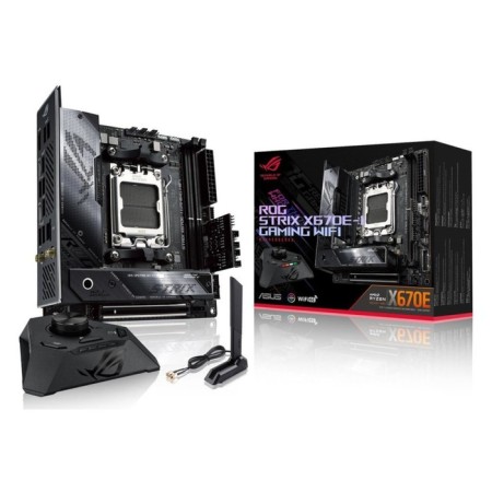 The ASUS ROG Strix X670-I Gaming WiFi Socketam5 AMD X670 2XDDR5 Mini -itx AC 106498-6
