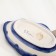 Smak for olives "shell", Gzhel, porcelain, 3x14 cm