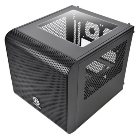 Thermaltake Core v1 case, without PSU, miniitx, black-1