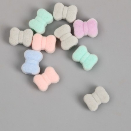 Busina for creativity velvet spraying "bow. Tender shades" 0.8x1x1.4 cm-2