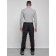 Sports male winter, size 50, black color