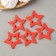Silicone form "Stars for Chocolate", 5.5 × 4.5 cm, color transparent color