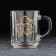 Glass mug "Tenderness", 200 ml