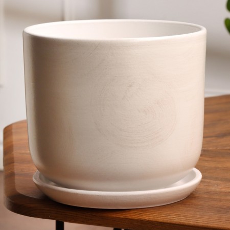 Pot Flower Orion White 3 l