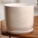 Pot Flower Orion White 3 l