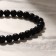 Bracelet with a suspension Mix Shar No. 6 "Shungit", 5.5cm