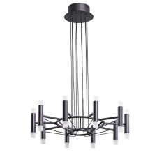 Suspended chandelier Arte Lamp Empire A2482SP-20BK, LED, 60 W, 50x50x15 cm, 3000 lm, black