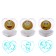 Printing color "Smile", set of 3 pcs., Roller-flip with 2 nozzles, stamp pillow