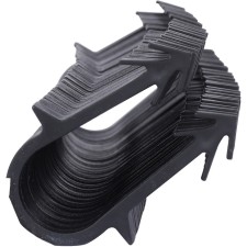 Anchor bracket in a cassette for the tracker Stout SMF-0005-251620, 25 pcs, double fortresses, d = 16-20 mm