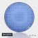 Glass Dessert Magistro Cross, D = 21 cm, blue color