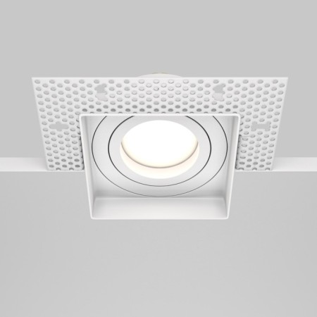 The built-in lamp Technical DL003-01-W, 1x50W, 13x13x3.8 cm, GU10, white color-4