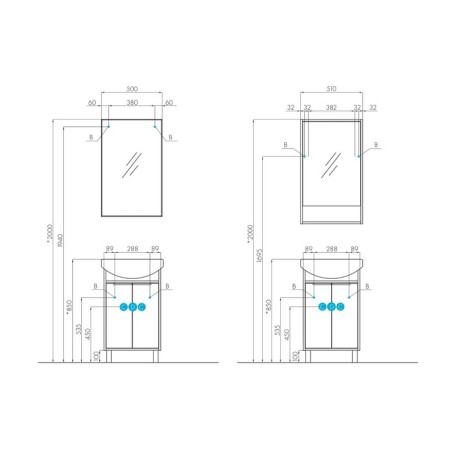 Rico 50 Mirror Aquaton-2