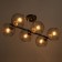 Estet chandelier 6he27 40w Black 58x36x23.5cm Bayerlux