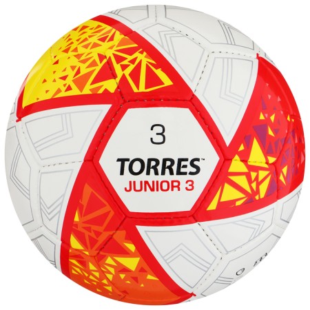 Ball football Torres Junior-3 F323803, PU, ​​manual stitching, 32 panels, p. 3-4