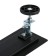 TIM BAD555002BK, 70 x 500 mm, tiles, siphon with a rotation angle of 360 °, black-matte